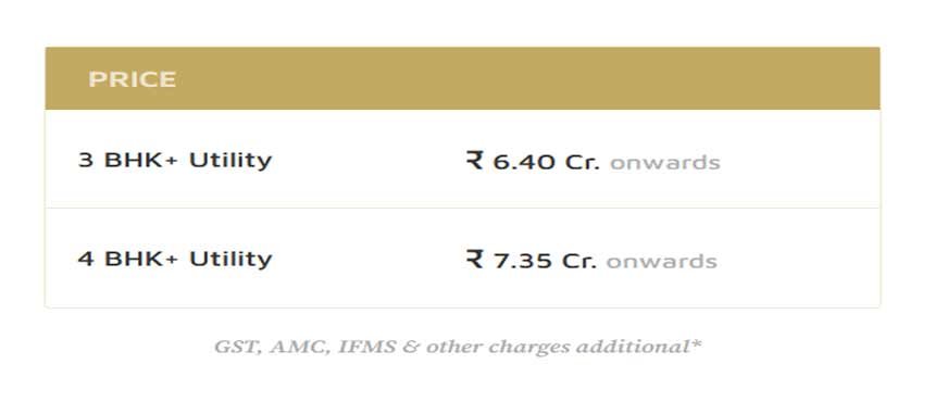 Godrej Riverine Pricelist